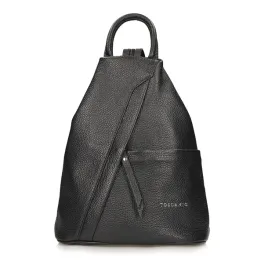 plecak-miejski-damski-skorzany-asymetryczne-zapiecie-czarny-f170