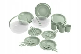 curver-zestaw-piknikowy-kempingowy-camping-set-zielony-24szt