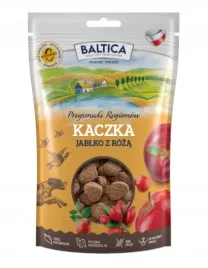 baltica-przysmaki-regionow-smaczki-dla-psa-kaczka-z-jablkiem-i-roza-100g