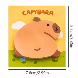 karteczki-kapibara-capibara-samoprzylepne-na-prezent-dla-dziewczynki-zestaw