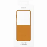 etui-samsung-galaxy-flip-7-kindsuit-case-camel-material-skora-ekologiczna