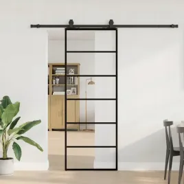 vidaxl-drzwi-przesuwne-z-zestawem-okuc-czarne-76x205-cm-esg-szklo