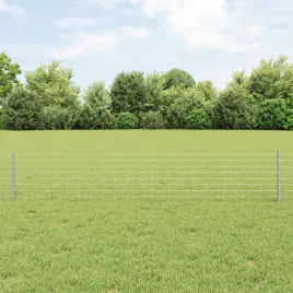 vidaxl-euro-plot-z-22-slupkami-srebrnymi-04x50-m-stalowy