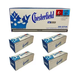 gilzy-papierosowe-chesterfield-blue-250-tutki-gilza-ks-5x250-1250-gilz-8mm