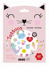 tatuaze-dla-dzieci-60-sztuk-bebe-friends-kot-interdruk