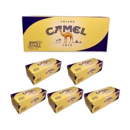 gilzy-papierosowe-camel-yellow-200-tutki-gilza-ks-6x200-1200-gilz-8mm