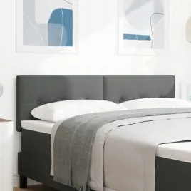 wezglowie-vidaxl-z-guzikami-ciemnoszare-160-cm-tkanina