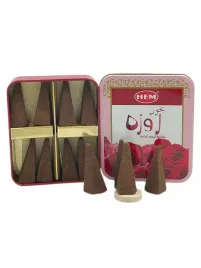 kadzidelka-stozkowe-hem-luxury-bakhour-rossa-12szt