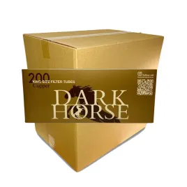 50-x-dark-horse-copper-200-szt-gilzy-papierosowe-ks-tyton-brazowe-tutki-8mm