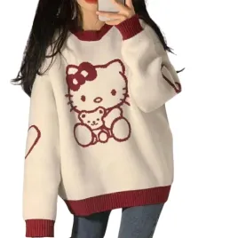 damski-sweter-anime-hello-kitty-harajuku-kawaii-xxl