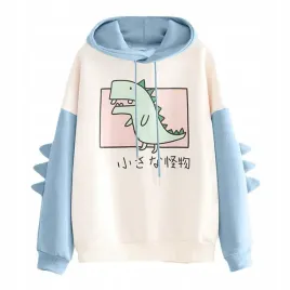 damska-bluza-z-kapturem-japonski-dinozaur-l