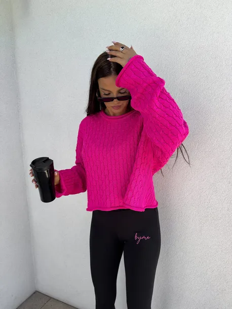 sweter-by-me-warkocze-fuksja-rozmiar-uniwersalny