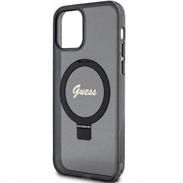 etui-guess-ring-stand-script-glitter-magsafe-do-iphone-12-12-pro-czarne