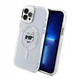 etui-karl-lagerfeld-iml-metal-choupette-head-magsafe-do-iphone-12-biale