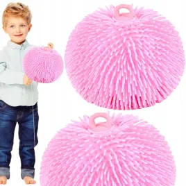 pileczka-gniotek-wlochata-jez-11cm-zolta