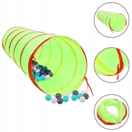 vidaxl-tunel-do-zabawy-dla-dzieci-250-pilek-zielony-175-cm-poliester