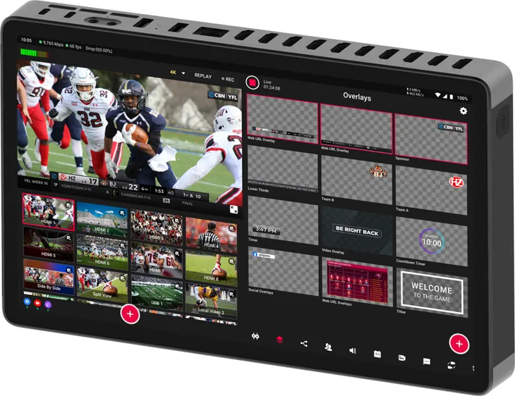 YoloLiv YoloBox Extreme - All-in-One Multi-Camera Live Streaming and Switch