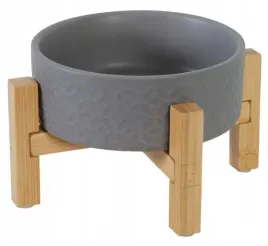 stylowa-miska-ceramiczna-dla-psa-lub-kota-zolux-keramo-solo-szara-300ml