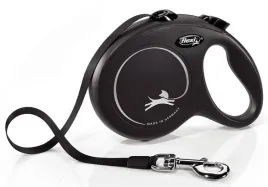 smycz-automatyczna-dla-psa-z-blokada-flexi-new-classic-tasma-l-5m-czarna