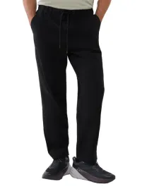 spodnie-casual-meskie-4fwss25ttrom0999-czarne-s