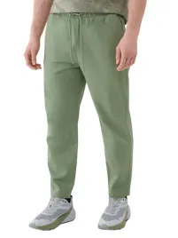 spodnie-casual-meskie-4fwss25ttrom0999-khaki-m