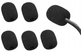 gabka-ochronna-oslonka-na-mikrofon-krawatowy-sluchawki-czarna-x5-sztuk