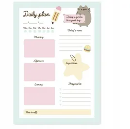 pusheen-rozklad-zajec-organizer-notatnik