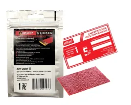 aspp-sticker-40x100mm-gaszenie-rozdzielni-do-20l-tasma-ogniochronna-blister