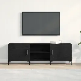 stolik-rtv-vidaxl-czarny-dab-150x30x50-cm-drewno-inzynieryjne
