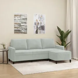 vidaxl-3-osobowa-sofa-z-podnozkiem-jasnoszara-180-cm-aksamit