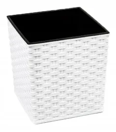 doniczka-donica-ogrodowa-pelargonia-z-wkladem-25x25-juka-rattan-biala