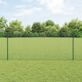vidaxl-zestaw-ogrodzen-zestaw-2-sztuk-zielony-stal-sredni-trwaly