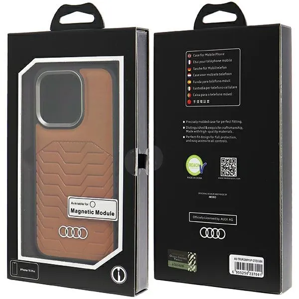 etui-audi-do-iphone-15-pro-brazowy-magsafe-stan-nowy