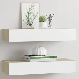 vidaxl-polki-scienne-z-szuflada-2-szt-dab-i-biel-60x235x10-cm-mdf