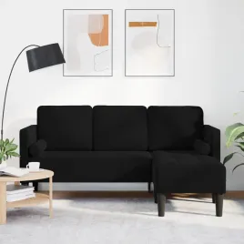 vidaxl-sofa-3-osobowa-z-chaise-longue-l-czarna-160-cm-aksamitna
