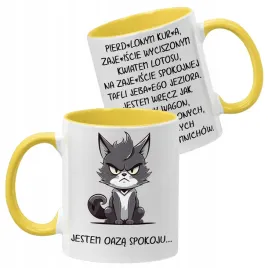 kubek-330-ml-zolty-jestem-oaza-spokoju-smieszny-kubek-na-prezent
