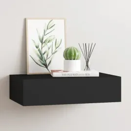 vidaxl-polka-scienna-z-szuflada-czarna-40-x-235-x-10-cm-mdf
