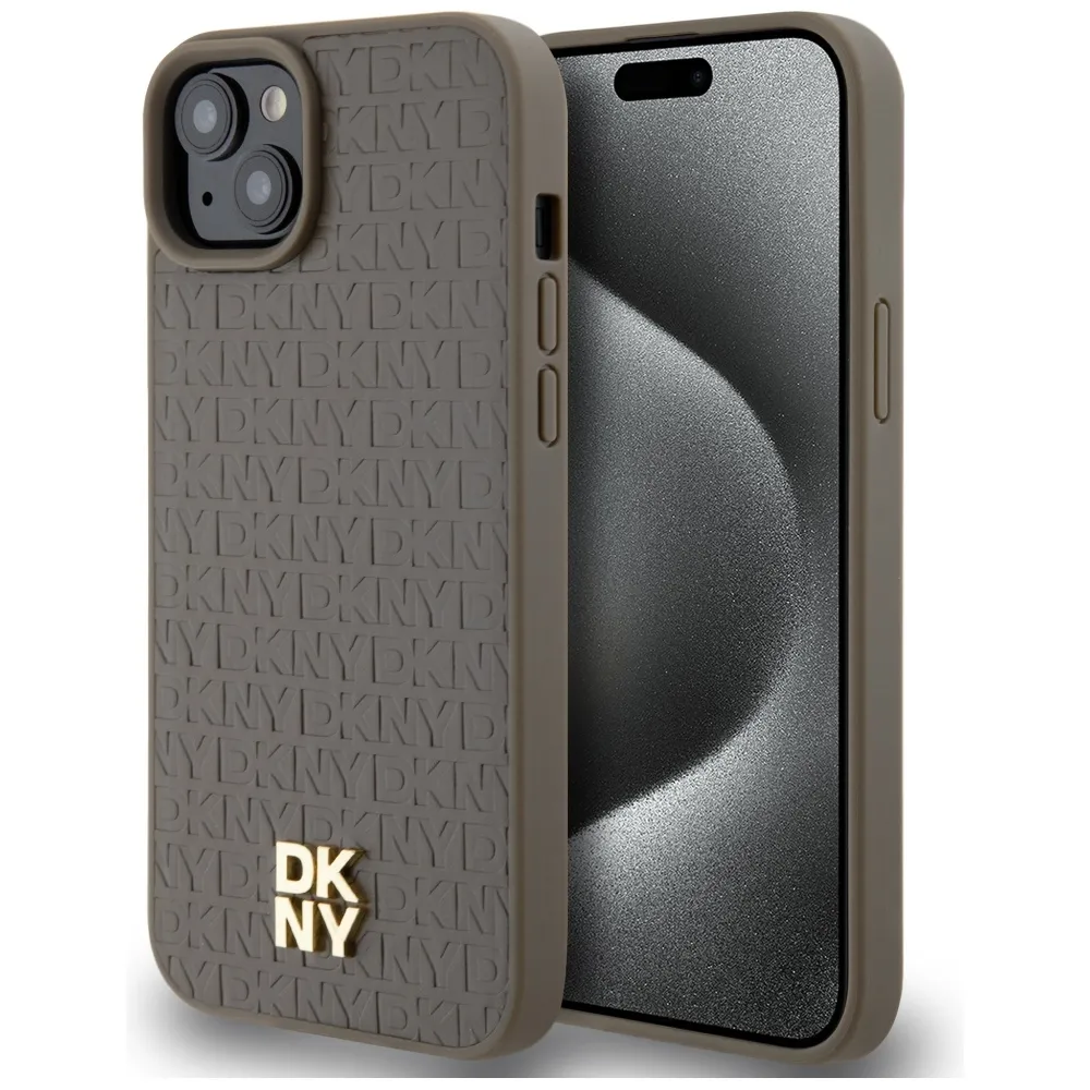 etui-dkny-do-iphone-15-plus-iphone-14-plus-brazowy-magsafe-stan-nowy