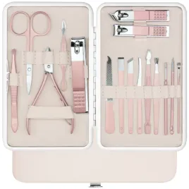zestaw-przybornik-do-manicure-pedicure-paznokci-etui-16el-pudrowy-roz