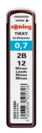 grafity-do-olowkow-automatycznych-rotring-07mm-2b-12-grafitow
