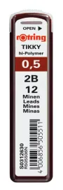 grafity-do-olowkow-rotring-tikky-05mm-2b-12-grafitow