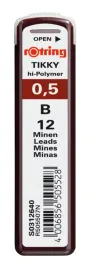 grafity-do-olowkow-rotring-tikky-05-mm-b-12-grafitow