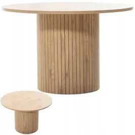 stolik-kawowy-z-lamelami-dekoracyjnymi-okragly-dab-plyta-melaminowa-120cm