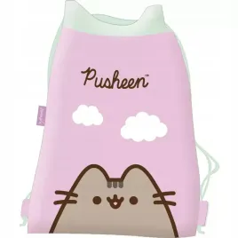 fioletowy-worek-szkolny-na-obuwie-kot-pusheen-kotek-do-szkoly-na-wycieczke