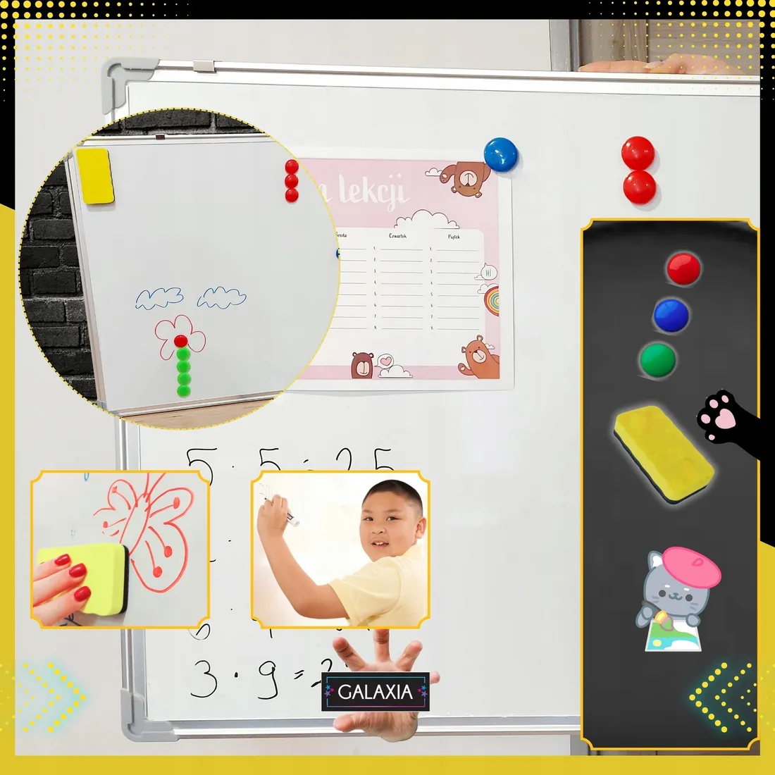 suchoscieralna-tablica-magnetyczna-60x40-dla-dzieci-mala-na-sciane-biala-stan-nowy