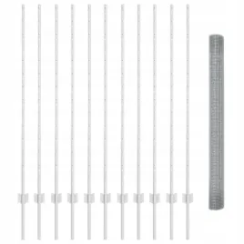 vidaxl-ogrodzenie-z-drutu-spawanego-z-22-slupkami-srebrnymi-1-4x25-m-stalow