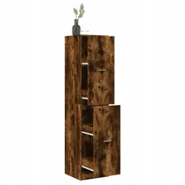 vidaxl-szafka-apteczna-przydymiony-dab-40x41x1745-cm