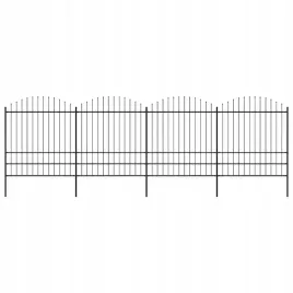 vidaxl-panele-ogrodzeniowe-z-grotami-stal-175-2-x-68-m-czarne