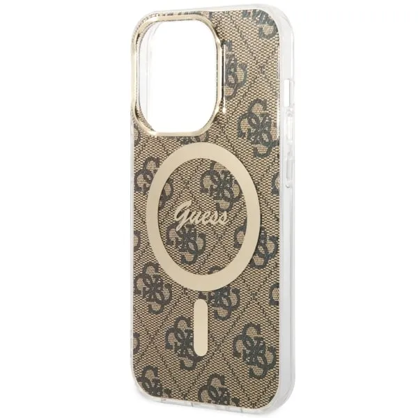 etui-guess-do-iphone-14-pro-brazowy-magsafe-stan-nowy