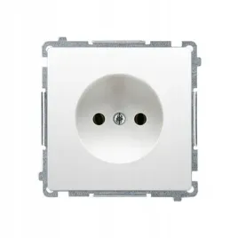 gniazdo-bez-uziemnienia-pojedyncze-bmg1-01-11-basic-modul-bialy